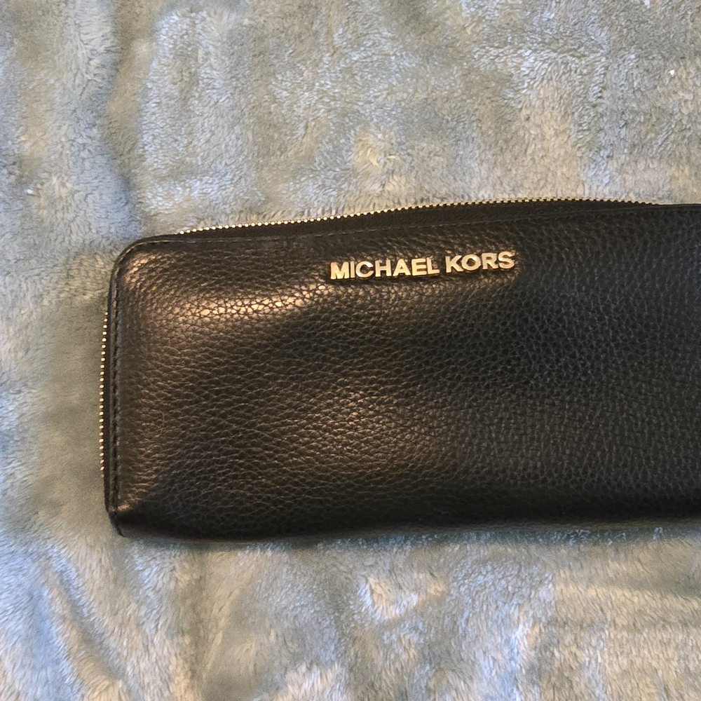 Michael Kors Black Leather Wallet